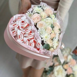 Box with flowers №44