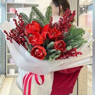 Зимний букет №50 88279 фото