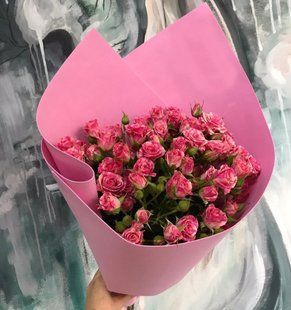 Bouquet of 9 spray roses №455