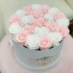 Stabilized roses in box №35