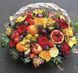 Basket with fruits and flowers №17