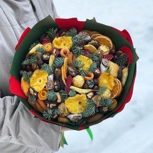 Букет із сухофруктів №8 6186 фото