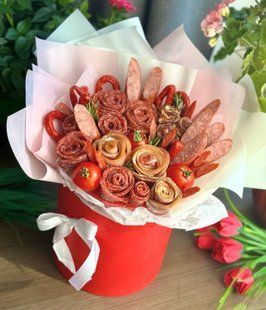 Подарункова коробка з ковбасками №56 88486 фото