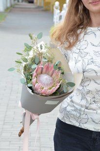 Букет с протеей №6 1282 фото