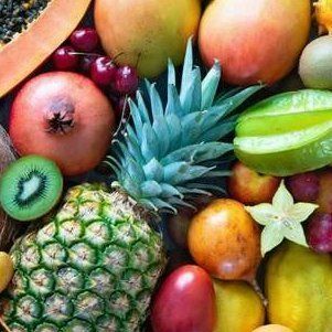 Fruits and vegetables