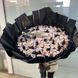 Black bouquet with raffaello №12
