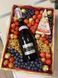 Gift box with berries and cheese №40