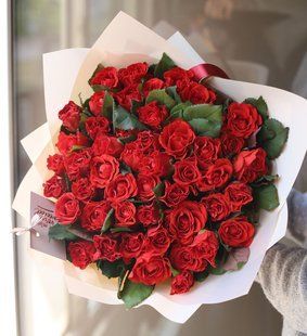 Bouquet of 47 red roses "El Torro" №571