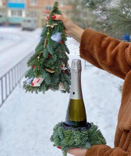 Новогодняя ёлочка-сюрприз (алкоголь в стоимость не входит) №1 2024 фото