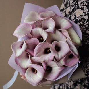 Pink callas, 19 pcs. №32