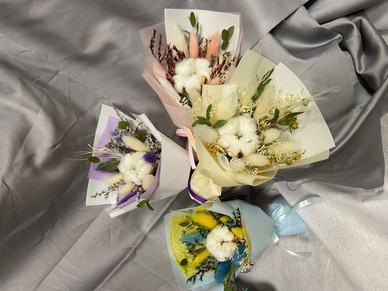Mini bouquet of dried flowers №21