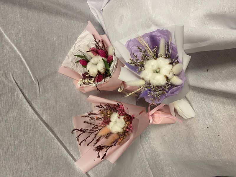 Mini bouquet of dried flowers №21