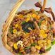 Basket with dried fruits and honey №36