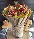 Edible bouquet on a beer barrel #79