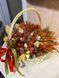 Gift basket with crayfish and sausages №47