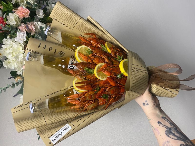 Bouquet of crayfish №25