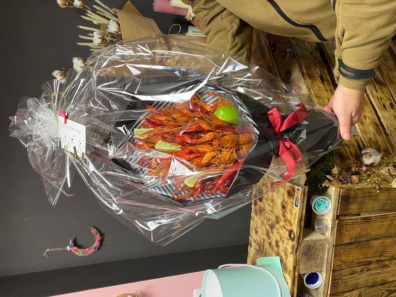 Bouquet of crayfish №10