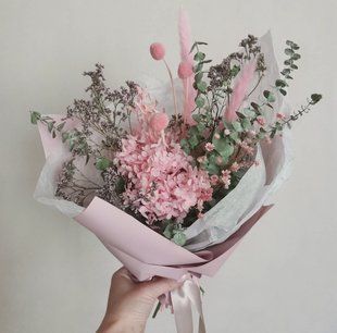 Bouquet of stabilized hydrangea №3