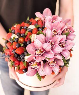 Berry composition with orchids №47