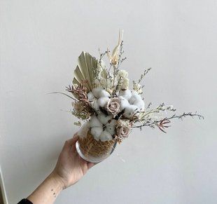 Interior composition of dried flowers №34