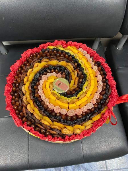 Gift box with dried fruits and nuts №19