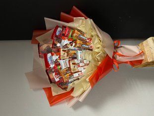 Солодкий букет із шоколаду та печива №36 88069 фото