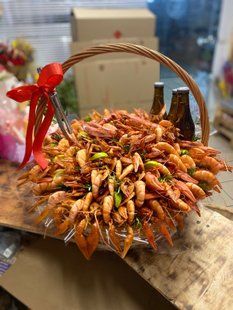 Crayfish bouquet with lobster №37