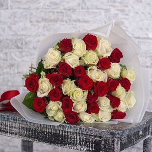 Bouquet of roses Mix №518