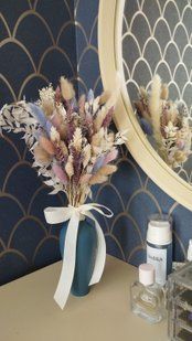 Bouquet of pastel dried flowers №52